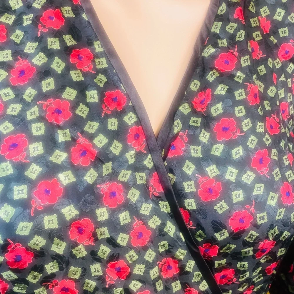 Vintage Joan Sparks for Daniel Barrett Dress 80s